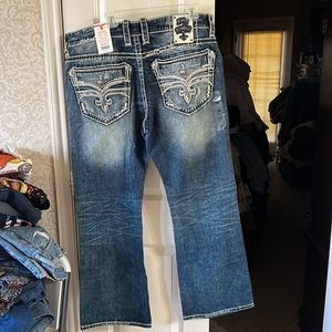 Brand new Rock Revival mens Slim Boot jeans
